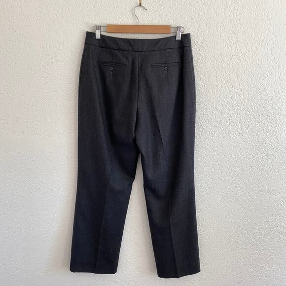 Pendleton 100% Virgin Wool Straight Leg Trouser Pant Gray Lined Womens 8 Classic - Picture 3 of 8